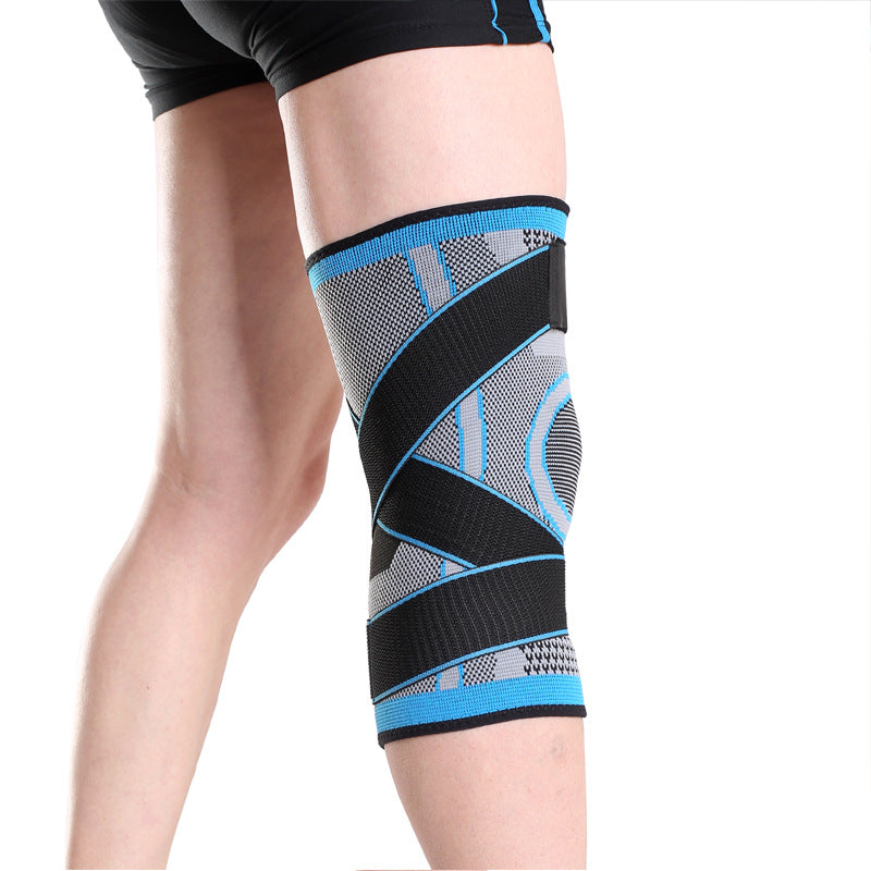 Outdoor sports pressure knee pads riding sports wear breathable knee pads (single)