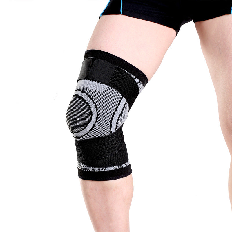 Outdoor sports pressure knee pads riding sports wear breathable knee pads (single)